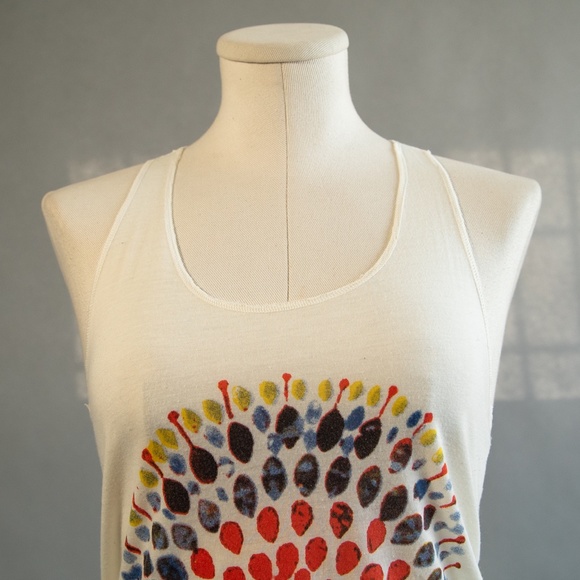 peacock racerback tank - Picture 3 of 9